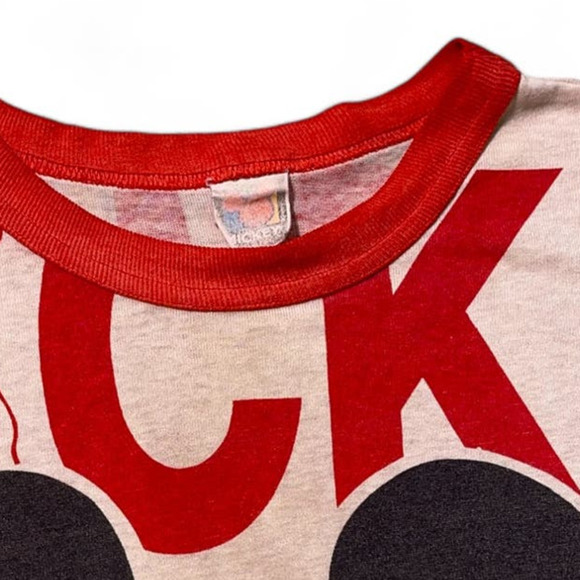 Vintage Mickey Mouse Graphic T-Shirt - Picture 6 of 7